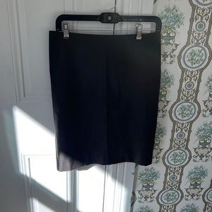 Gorgeous chocolate brown pencil skirt from Italy. Calvin Klein Collection